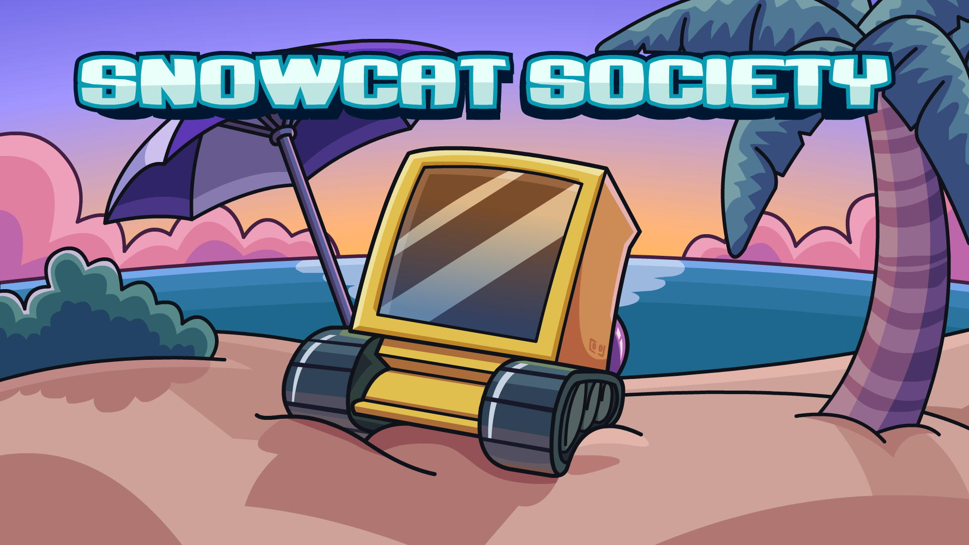 Snowcat Society banner